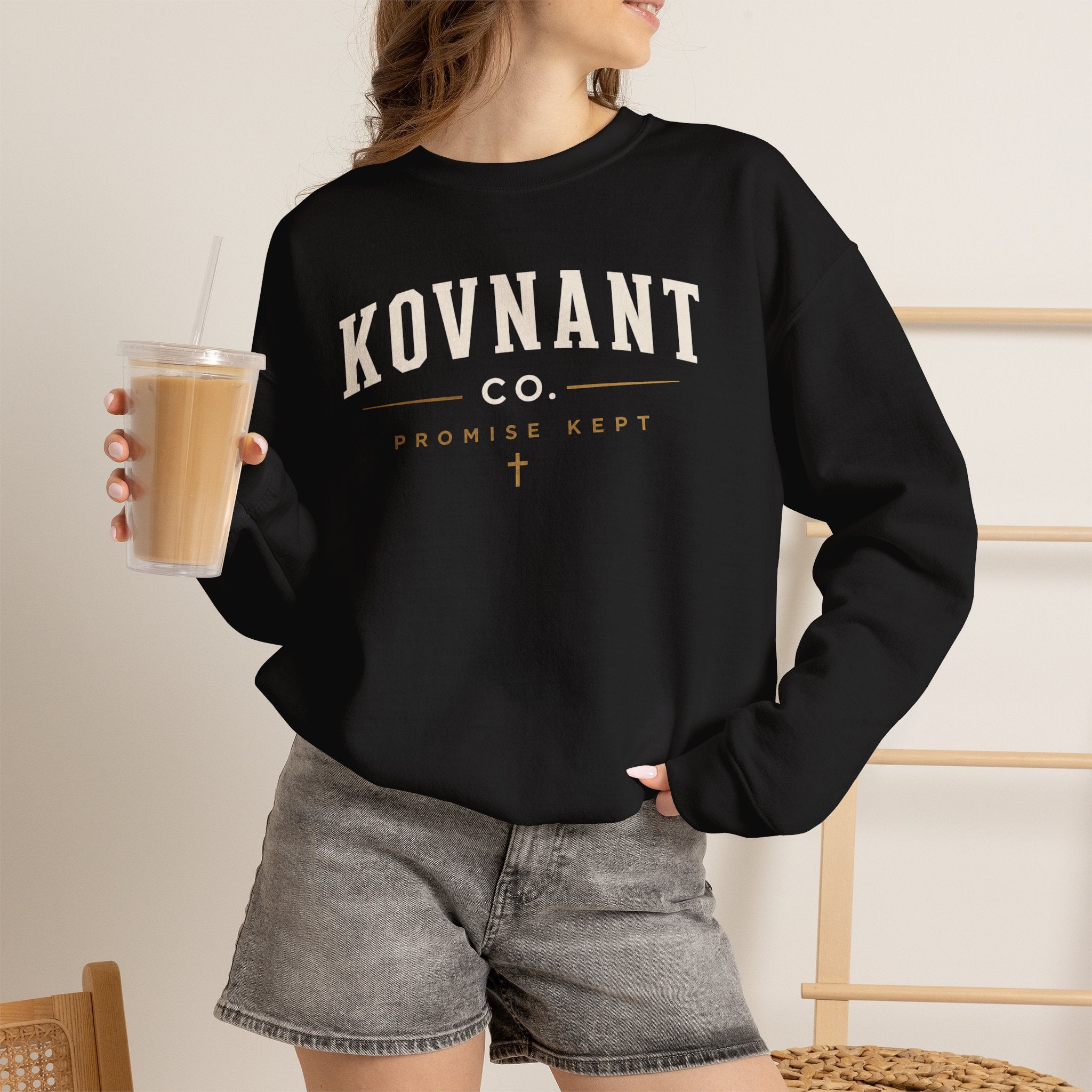 Kovnant Co. Promise Kept Crewneck Sweatshirt
